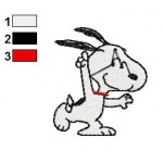 Snoopy 26 Embroidery Design